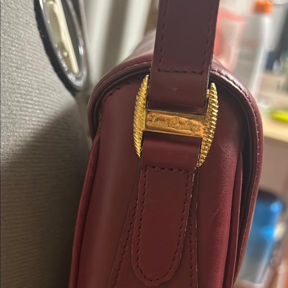 Louis Quatorze Leather Structured Rounded Shoulder Bag - Picture 6 of 6